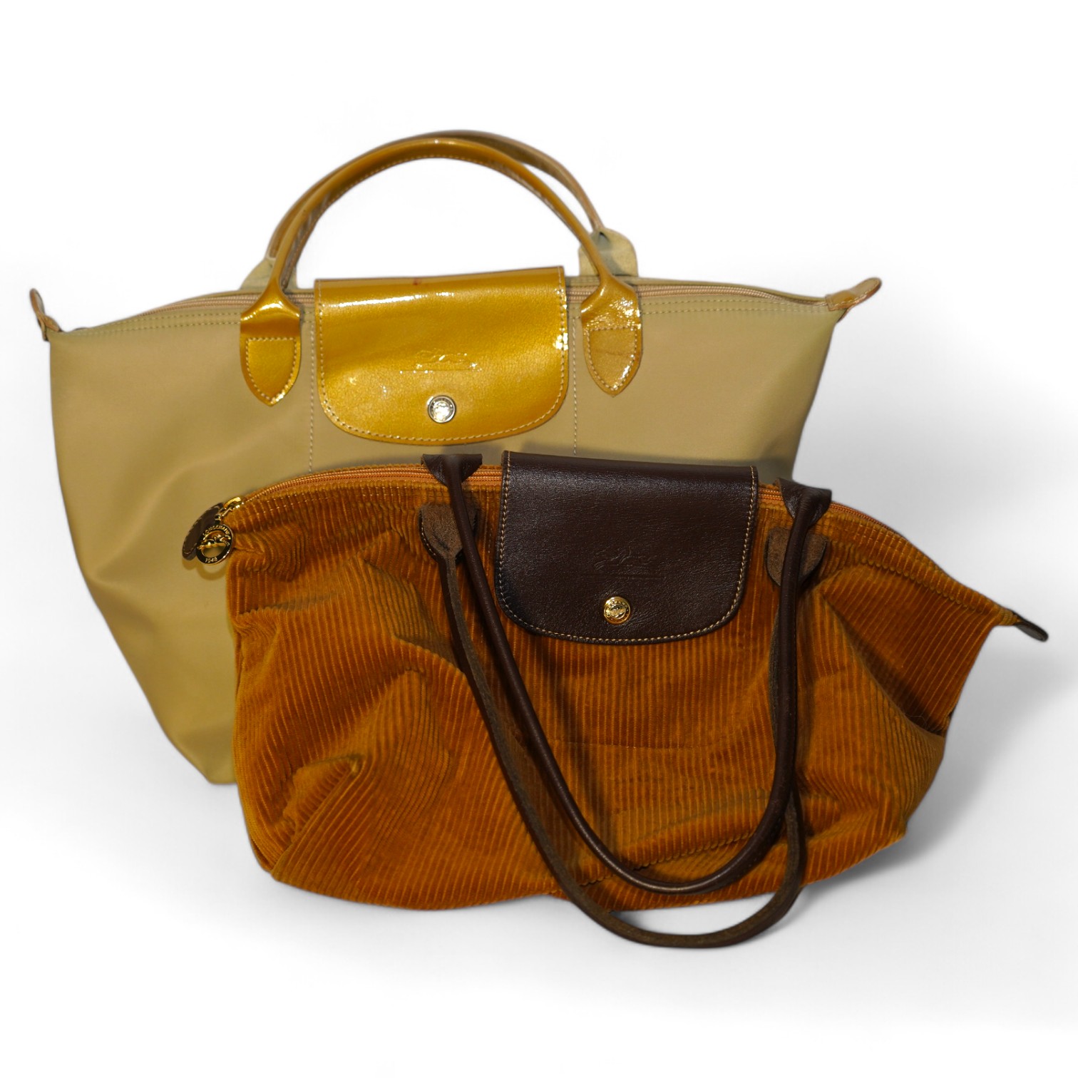 Two Longchamp handbags